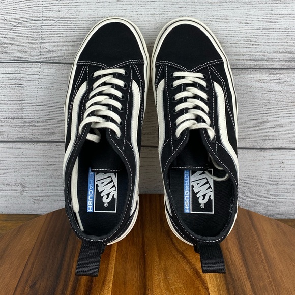 Vans Sentry Old Skool Black Marshmallow UltraCush Sneaker Women’s Shoe Size 8 - Picture 10 of 12